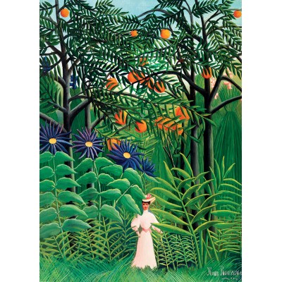 Puzzle Eurographics-6000-5608 Woman in an Exotic Forest
