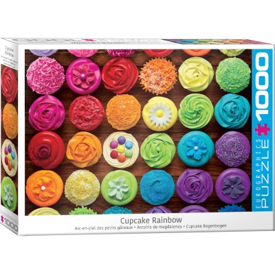 Puzzle Eurographics-6000-5625 Cupcake Rainbow