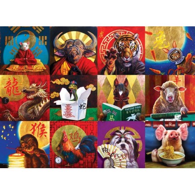 Puzzle Eurographics-6000-5694 Chinese Calendar