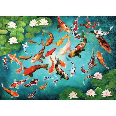 Puzzle Eurographics-6000-5696 Colorful Koi