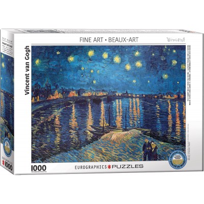 Puzzle Eurographics-6000-5708 Van Gogh Vincent - Sternennacht über der Rhône, 1888