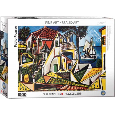 Puzzle Eurographics-6000-5854 Pablo Picasso - Mediterrane Landschaft