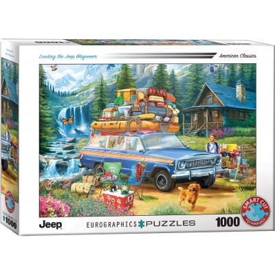 Puzzle Eurographics-6000-5867 Unterwegs mit dem Jeep Wagoneer