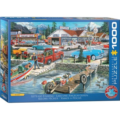 Puzzle Eurographics-6000-5868 Lass uns Angeln Gehen - Ken Zylla