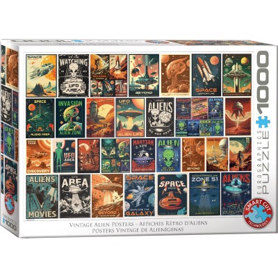 Puzzle Eurographics-6000-5927 Außerirdische Poster