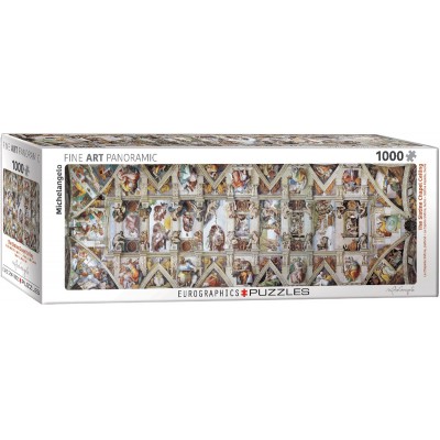 Puzzle Eurographics-6010-0960 The Sistine Chapel Ceiling by Michelangelo