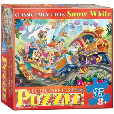 Puzzle Eurographics-6035-0422 Schneewittchen und die sieben Zwerge