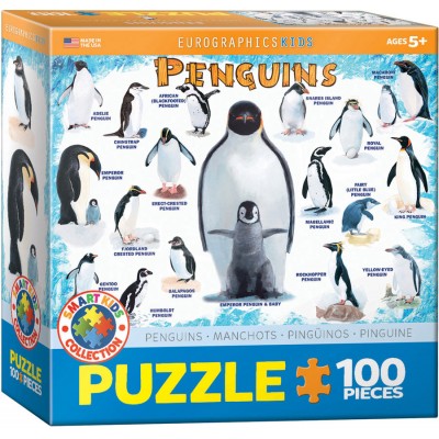 Puzzle Eurographics-6100-0044 Pinguine