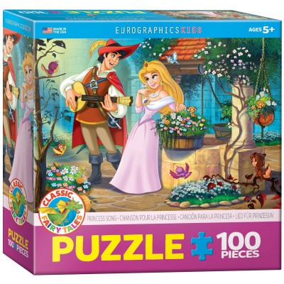 Puzzle Eurographics-6100-0726 Lied für Prinzessin