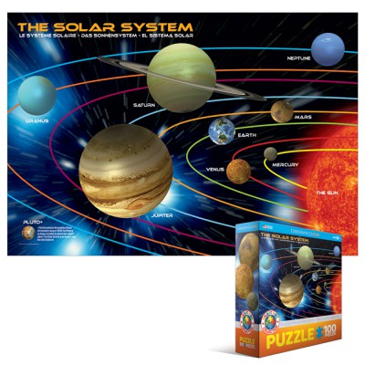 Puzzle Eurographics-6100-1009 Das Sonnensystem