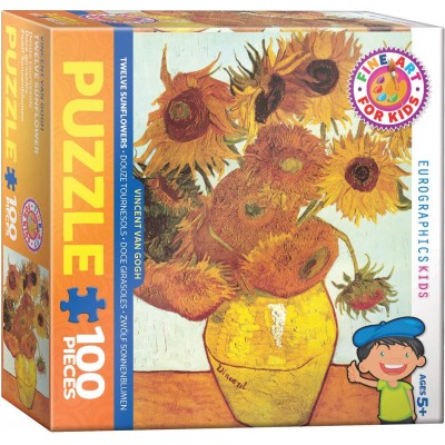 Puzzle Eurographics-6100-3688 XXL Teile - Twelve Sunflowers