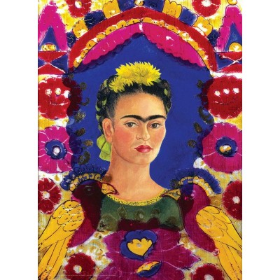 Puzzle Eurographics-6100-5425 XXL Teile - Frida Kahlo - Self Portrait