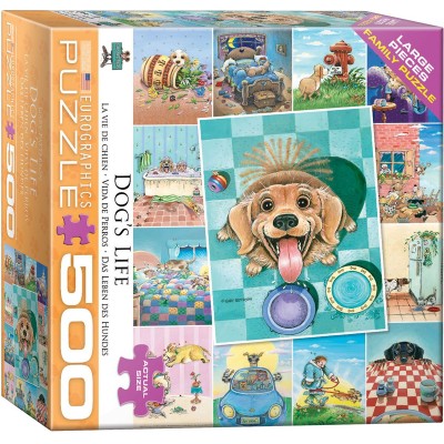 Puzzle Eurographics-6500-5365 Pièces XXL - A Dog's Life