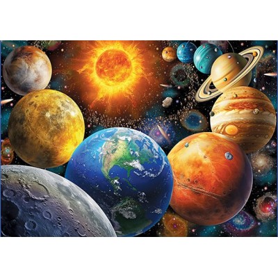 Puzzle Eurographics-6500-6007 XXL Teile - Das Planetensystem