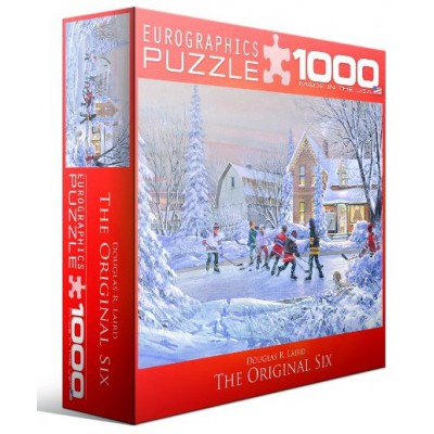 Puzzle Eurographics-8000-0612 Douglas R. Laird: Eishockey - The Original Six