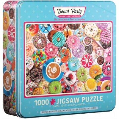 Puzzle Eurographics-8051-5602 Metalldose - Donut Party