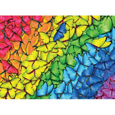 Puzzle Eurographics-8051-5603 Metalldose - Butterfly Rainbow