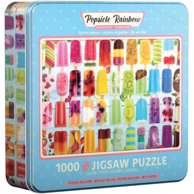 Puzzle Eurographics-8051-5622 Metalldose - Popsicle Rainbow