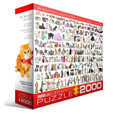 Puzzle Eurographics-8220-0580 Katze