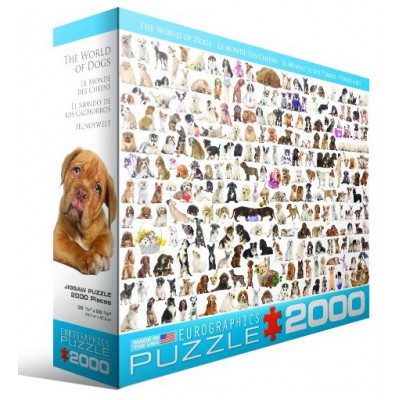 Puzzle Eurographics-8220-0581 Hunde