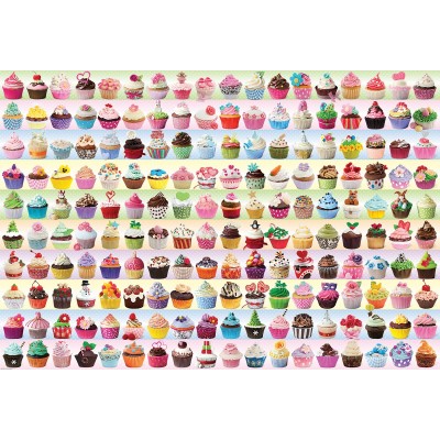 Puzzle Eurographics-8220-0629 Collection de Cupcakes