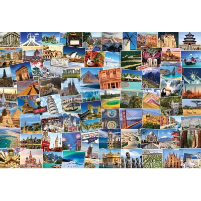 Puzzle Eurographics-8220-5480 World Globetrotter