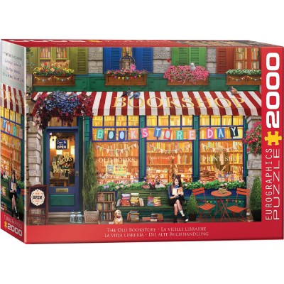 Puzzle Eurographics-8220-5882 The Old Bookstore by ArtbeatSt