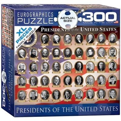Puzzle Eurographics-8300-1432 XXL Teile - Presidents of the United States