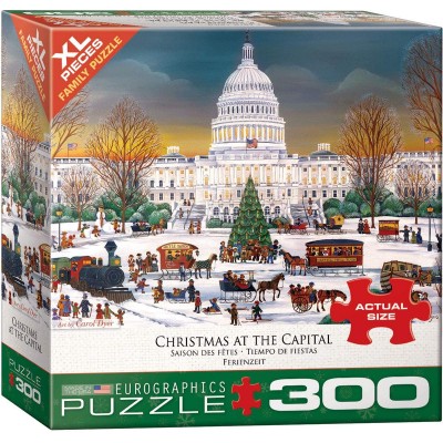 Puzzle Eurographics-8300-5403 Christmas at The Capitol