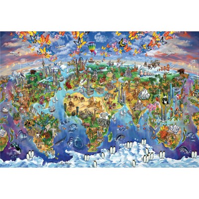 Puzzle Eurographics-8520-5880 Weltwunder