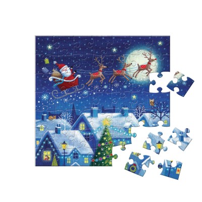 Eurographics-9924-5805 Adventskalender - Weihnachtsstadt - 24 Puzzles