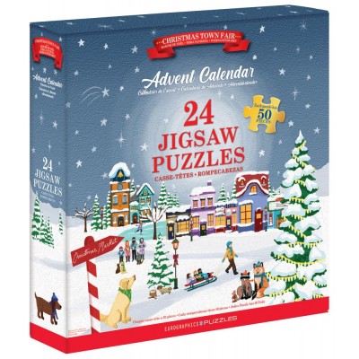 Eurographics-9924-5919 Adventskalender - 24 Puzzles
