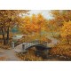 Autumn in an Old Park by Eugene Lushpin