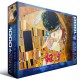 Gustav Klimt: Der Kuss (Detail)