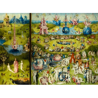 Puzzle Grafika-02993-P Hieronymus Bosch - Der Garten der Lüste