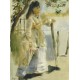 Auguste Renoir: Woman by a Fence, 1866