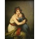 Elisabeth Vigée-Lebrun : Madame Vigée-Lebrun et sa fille, 1789