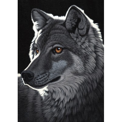 Puzzle Grafika-F-30020 Schim Schimmel - Night Wolf