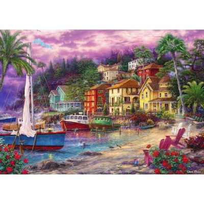 Puzzle Grafika-F-30023 Chuck Pinson - On Golden Shores