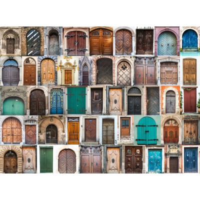 Puzzle Grafika-F-30070 Doors