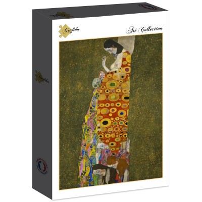 Puzzle Grafika-F-30105 Gustav Klimt: Die Hoffnung II, 1907-1908