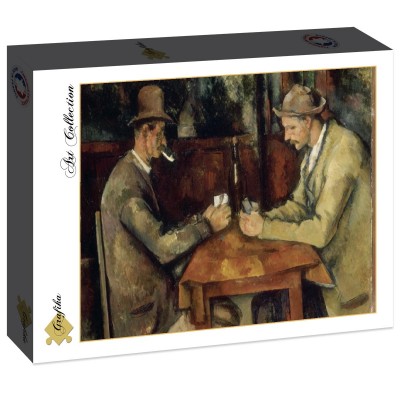 Puzzle Grafika-F-30113 Paul Cézanne: Les Joueurs de Cartes, 1894-1895