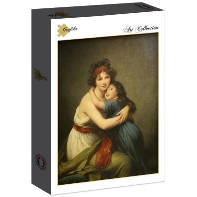 Puzzle Grafika-F-30133 Elisabeth Vigée-Lebrun : Madame Vigée-Lebrun et sa fille, 1789