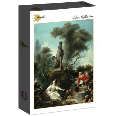 Puzzle Grafika-F-30147 Jean-Honoré Fragonard: Les Progrès de l'Amour - Le rendez-vous, 1771-1773