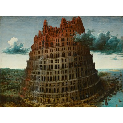Puzzle Grafika-F-30174 Brueghel : The Tower of Babel