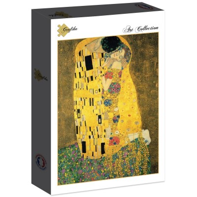 Puzzle Grafika-F-30181 Klimt Gustav: Der Kuss, 1907-1908