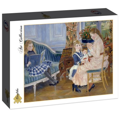 Puzzle Grafika-F-30187 Auguste Renoir: L'après-midi des enfants à Wargemont, 1884