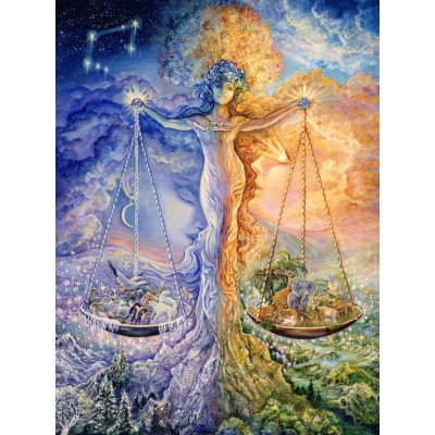 Puzzle Grafika-F-30203 Zodiac Sign - Libra