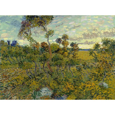 Puzzle Grafika-F-30222 Van Gogh: Sunset at Montmajour, 1888