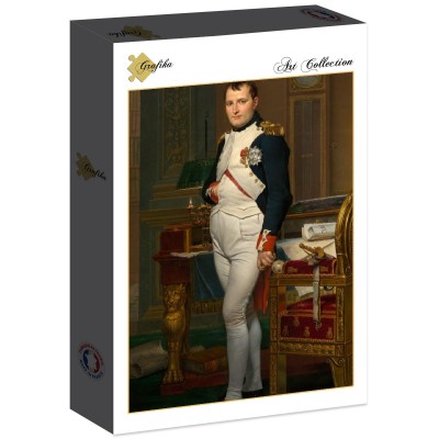 Puzzle Grafika-F-30311 Jacques-Louis David: The Emperor Napoleon in his study at the Tuileries, 1812
